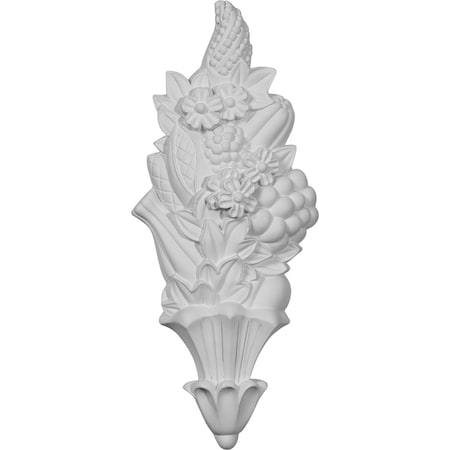 Ekena Millwork 4 5/8"W x 10 5/8"H x 1 5/8"P Harvest Drop Onlay ONL05X11X02HA